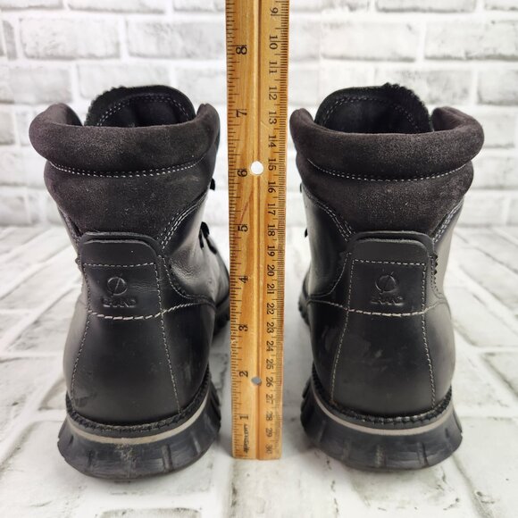 Cole Haan ZeroGrand Hiker Men's Size 12 M Black Leather Waterproof Outdoor Boots - Picture 5 of 11
